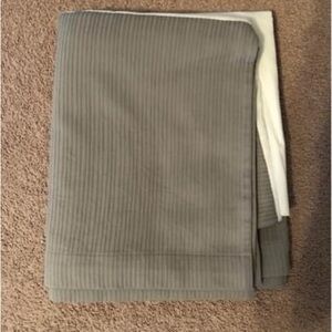 Pottery Barn Crib Skirt - Gray